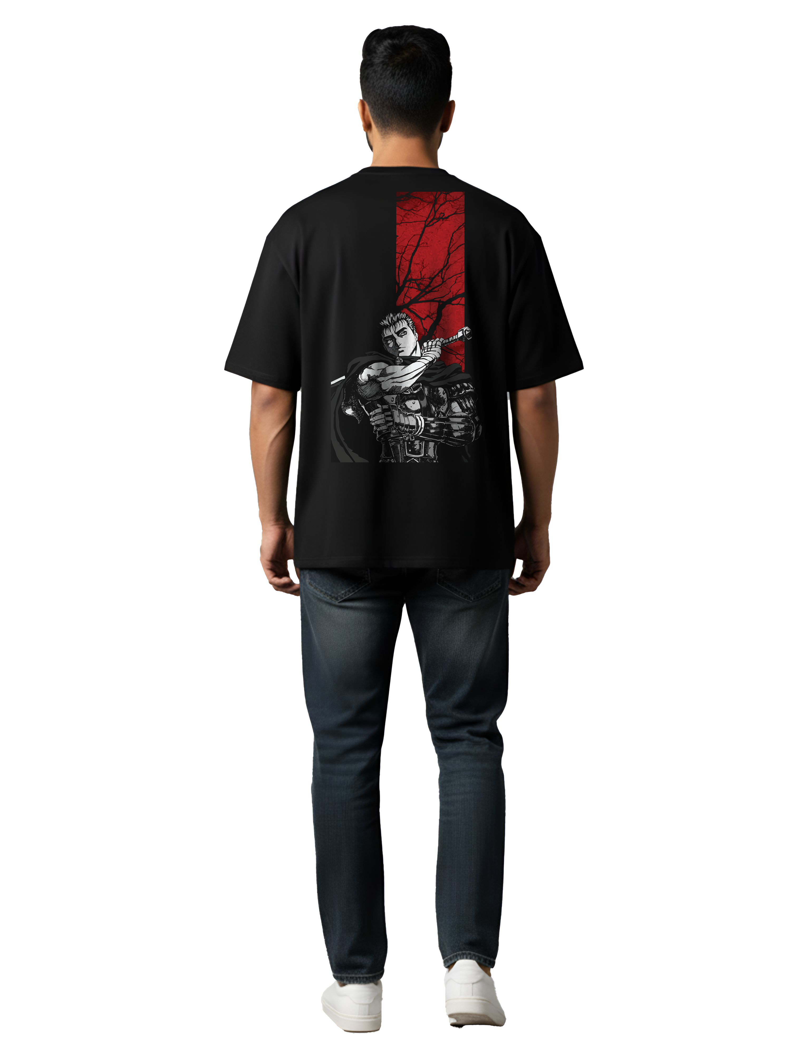 Yoddha Oversize Tee – The Black Swordsman Edition